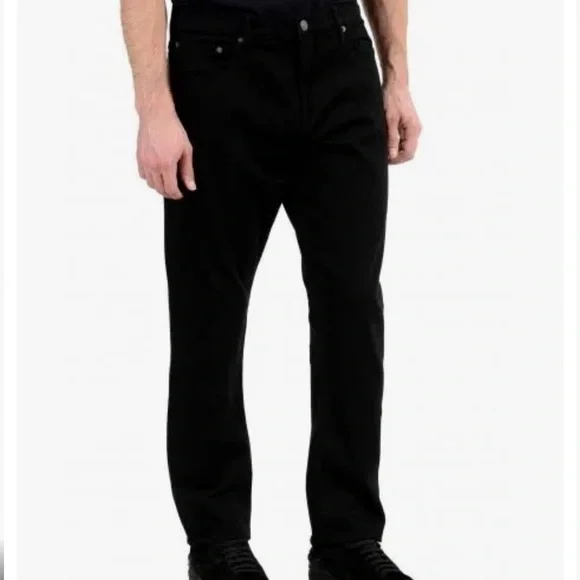 Burberry Brit Black Straight Leg Jeans Size 34x32 - Picture 2 of 11